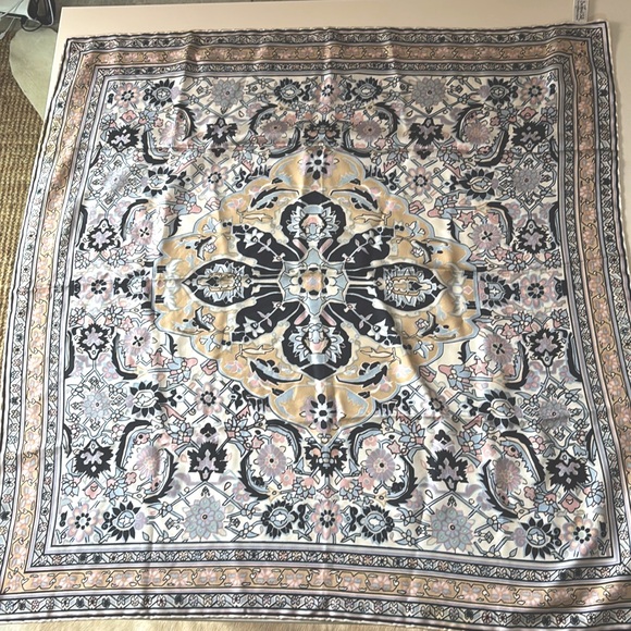 100% Silk Paisley Beckford Scarf |  Made in England - Picture 2 of 10